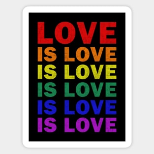 LGBT - Love is Love Magnet